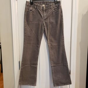 J. Crew Gray Straight Leg Pants Corduroy